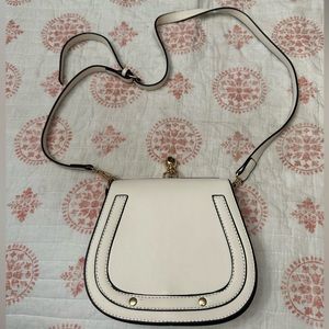 Cream Crossbody purse